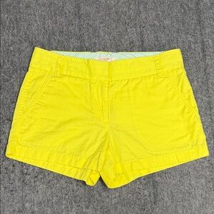 J. Crew Bright Yellow Women's Bermuda Shorts